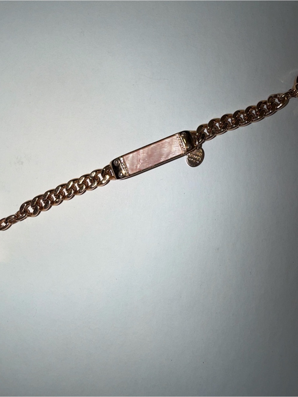 Henri Bendel New York Rose Gold-Tone Link Bracelet